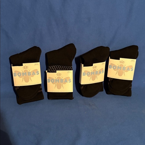 Bombas Other - Bombas kids socks 4 pair bundle Small